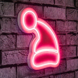 Lampă neon Santa Claus, Diverse culori, 28x26x2 cm - Roz | SKU: 395NGR1992 | Lampă neon Santa Claus, 28x26x2 cm, varianta Roz, produs pentru amenajarea locuinței, disponibil online în România la CasaMob
