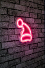 Lampă neon Santa Claus, Diverse culori, 28x26x2 cm - Roz | SKU: 395NGR1992 | Lampă neon Santa Claus, 28x26x2 cm, varianta Roz, produs pentru amenajarea locuinței, disponibil online în România la CasaMob