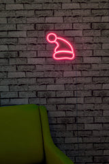 Lampă neon Santa Claus, Diverse culori, 28x26x2 cm - Roz | SKU: 395NGR1992 | Lampă neon Santa Claus, 28x26x2 cm, varianta Roz, produs pentru amenajarea locuinței, disponibil online în România la CasaMob
