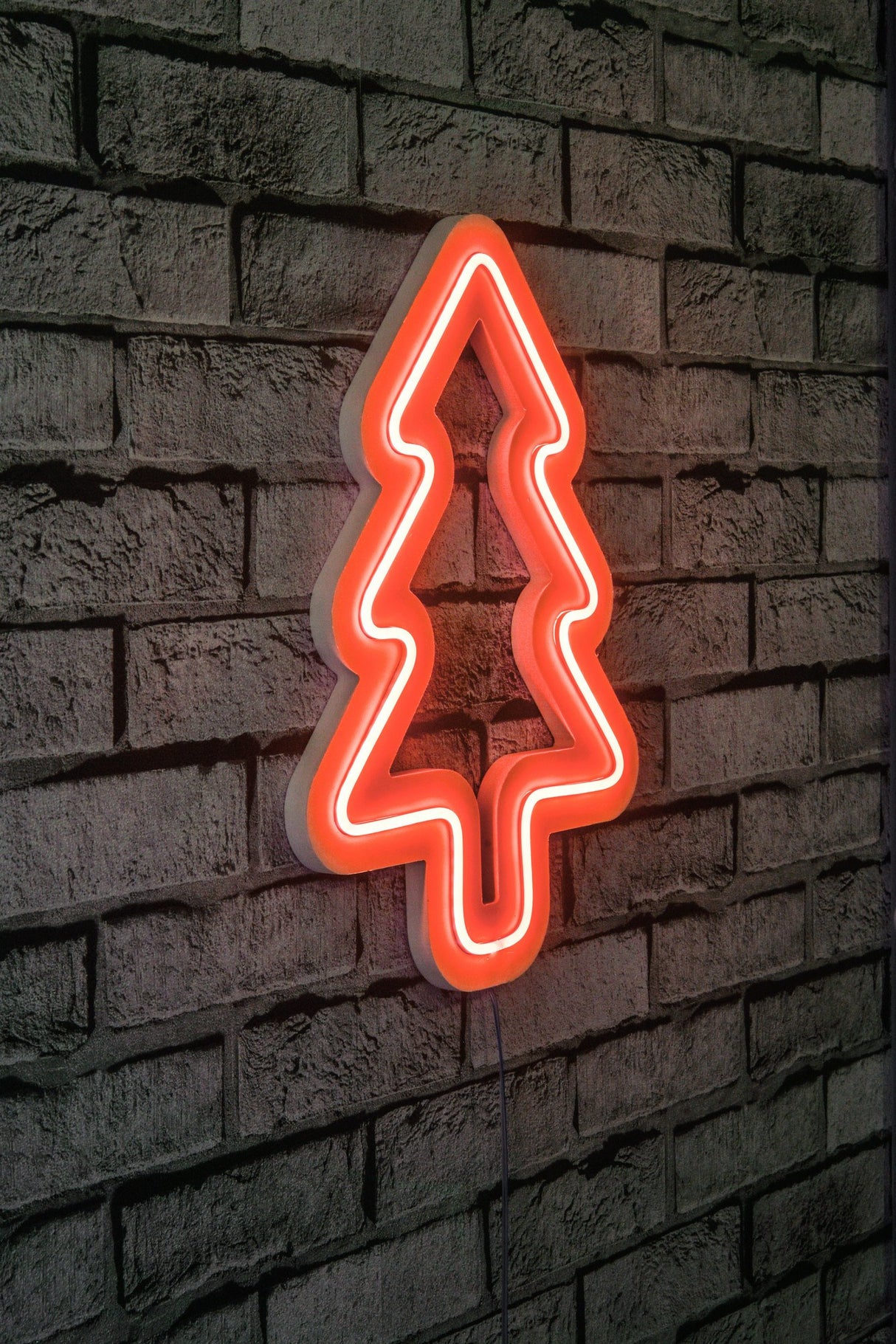Lampă neon Christmas pin, Diverse culori, 21x30x2 cm - Roșu | SKU: 395NGR1993 | Lampă neon Christmas pin, 21x30x2 cm, varianta Roșu, produs pentru amenajarea locuinței, disponibil online în România la CasaMob