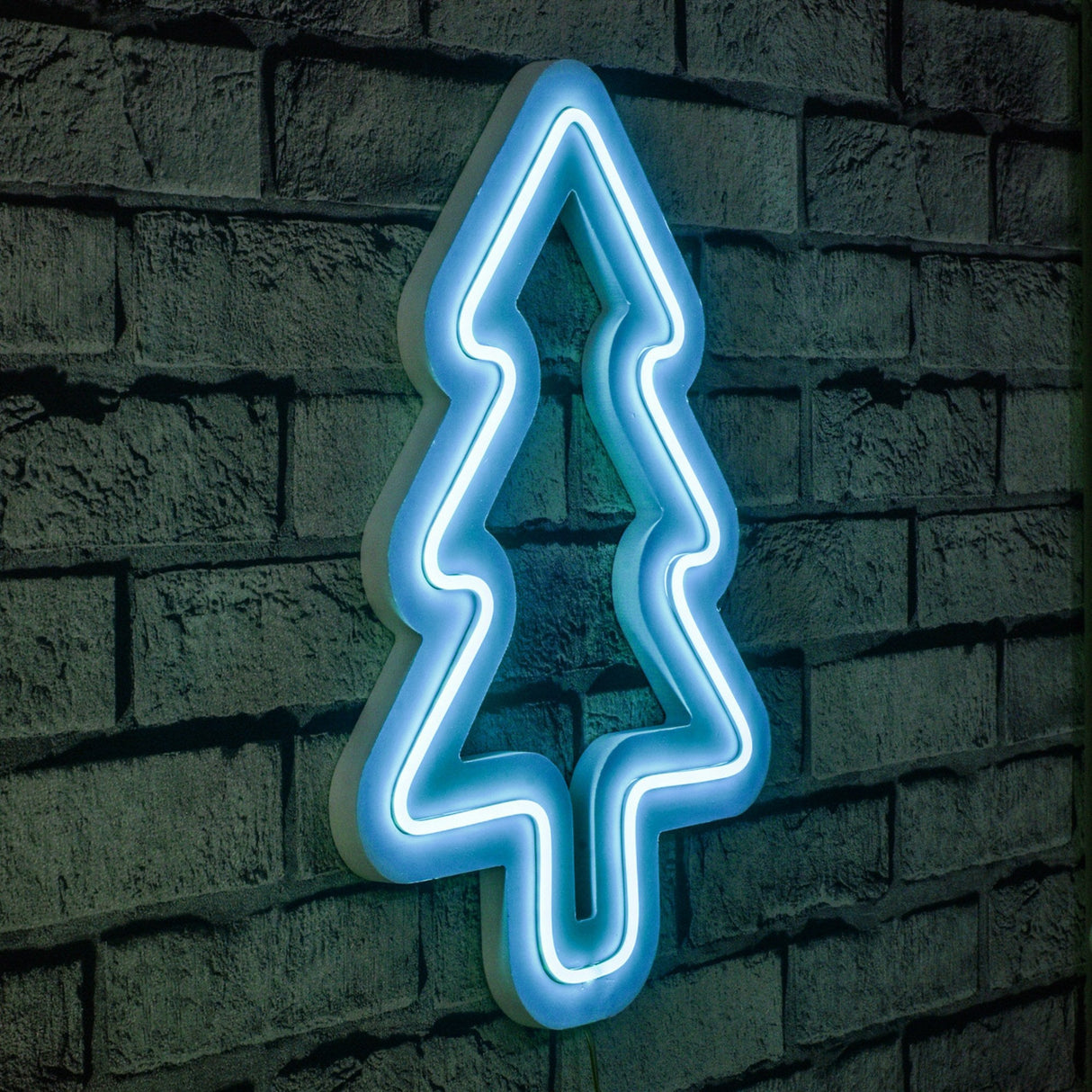 Lampă neon Christmas pin, Diverse culori, 21x30x2 cm - Albastru | SKU: 395NGR1994 | Lampă neon Christmas pin, 21x30x2 cm, varianta Albastru, produs pentru amenajarea locuinței, disponibil online în România la CasaMob