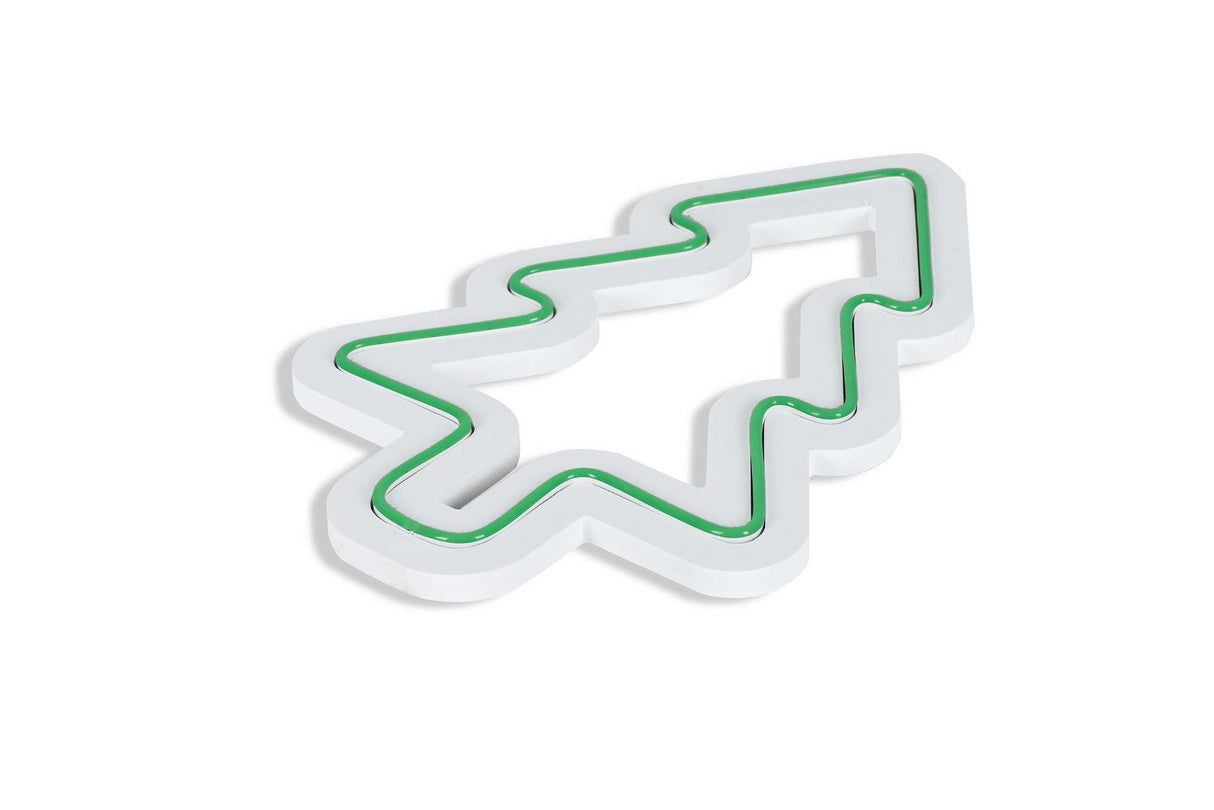 Lampă neon Christmas pin, Diverse culori, 21x30x2 cm - Verde | SKU: 395NGR1995 | Lampă neon Christmas pin, 21x30x2 cm, varianta Verde, produs pentru amenajarea locuinței, disponibil online în România la CasaMob