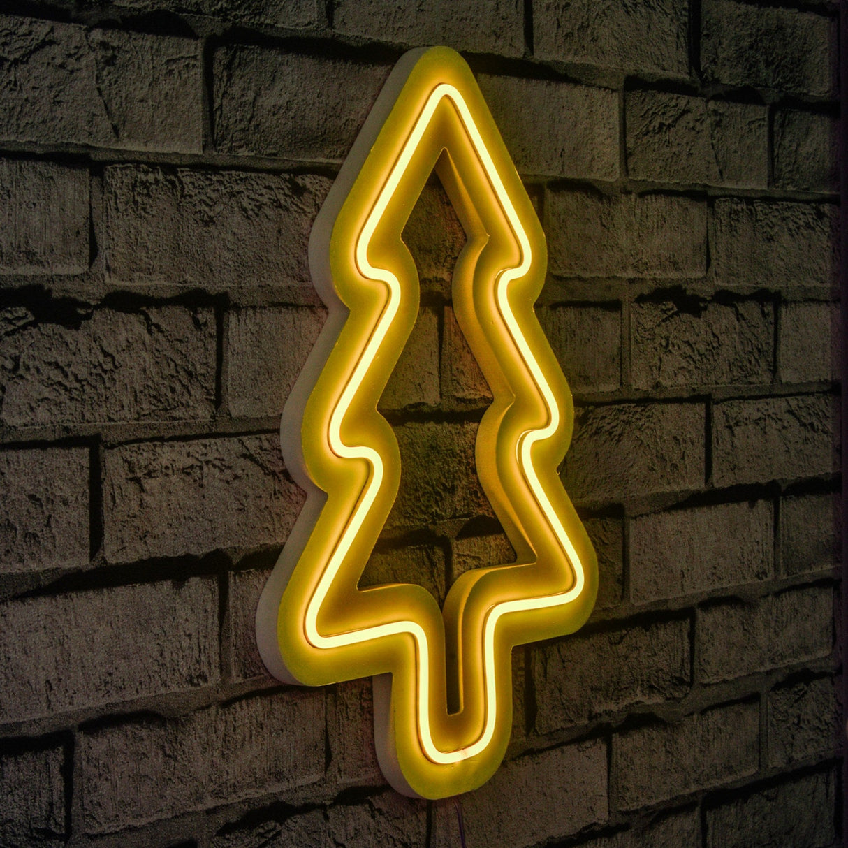 Lampă neon Christmas pin, Diverse culori, 21x30x2 cm - Galben | SKU: 395NGR1996 | Lampă neon Christmas pin, 21x30x2 cm, varianta Galben, produs pentru amenajarea locuinței, disponibil online în România la CasaMob