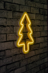 Lampă neon Christmas pin, Diverse culori, 21x30x2 cm - Galben | SKU: 395NGR1996 | Lampă neon Christmas pin, 21x30x2 cm, varianta Galben, produs pentru amenajarea locuinței, disponibil online în România la CasaMob