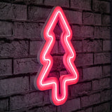 Lampă neon Christmas pin, Diverse culori, 21x30x2 cm - Roz | SKU: 395NGR1997 | Lampă neon Christmas pin, 21x30x2 cm, varianta Roz, produs pentru amenajarea locuinței, disponibil online în România la CasaMob