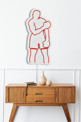 Lampă neon Muhammed Ali, Diverse culori, 28x60x2 cm - Roșu | SKU: 395NGR2067 | Lampă neon Muhammed Ali, 28x60x2 cm, varianta Roșu, produs pentru amenajarea locuinței, disponibil online în România la CasaMob