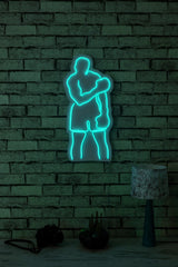 Lampă neon Muhammed Ali, Diverse culori, 28x60x2 cm - Albastru | SKU: 395NGR2068 | Lampă neon Muhammed Ali, 28x60x2 cm, varianta Albastru, produs pentru amenajarea locuinței, disponibil online în România la CasaMob