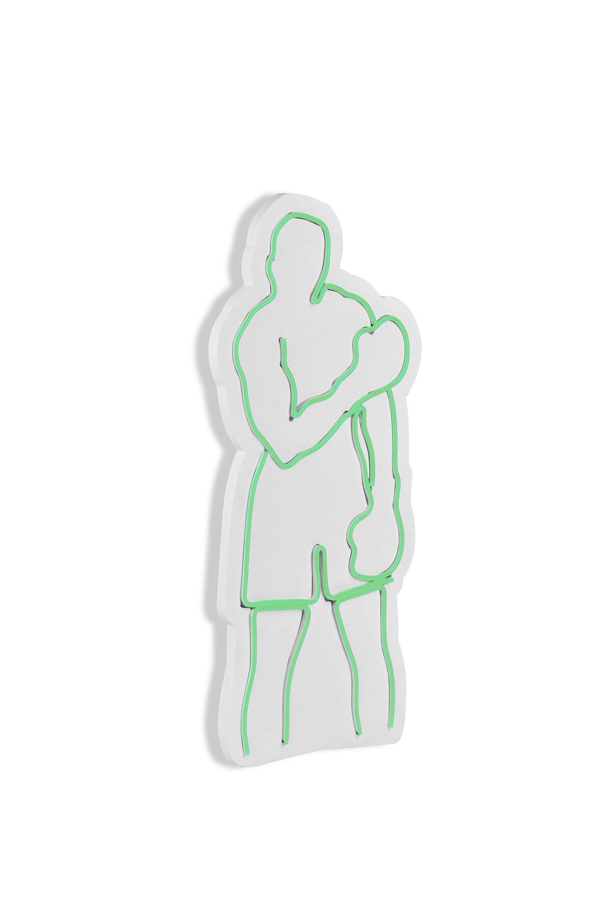 Lampă neon Muhammed Ali, Diverse culori, 28x60x2 cm - Verde | SKU: 395NGR2069 | Lampă neon Muhammed Ali, 28x60x2 cm, varianta Verde, produs pentru amenajarea locuinței, disponibil online în România la CasaMob
