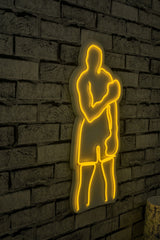 Lampă neon Muhammed Ali, Diverse culori, 28x60x2 cm - Galben | SKU: 395NGR2070 | Lampă neon Muhammed Ali, 28x60x2 cm, varianta Galben, produs pentru amenajarea locuinței, disponibil online în România la CasaMob