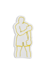 Lampă neon Muhammed Ali, Diverse culori, 28x60x2 cm - Galben | SKU: 395NGR2070 | Lampă neon Muhammed Ali, 28x60x2 cm, varianta Galben, produs pentru amenajarea locuinței, disponibil online în România la CasaMob