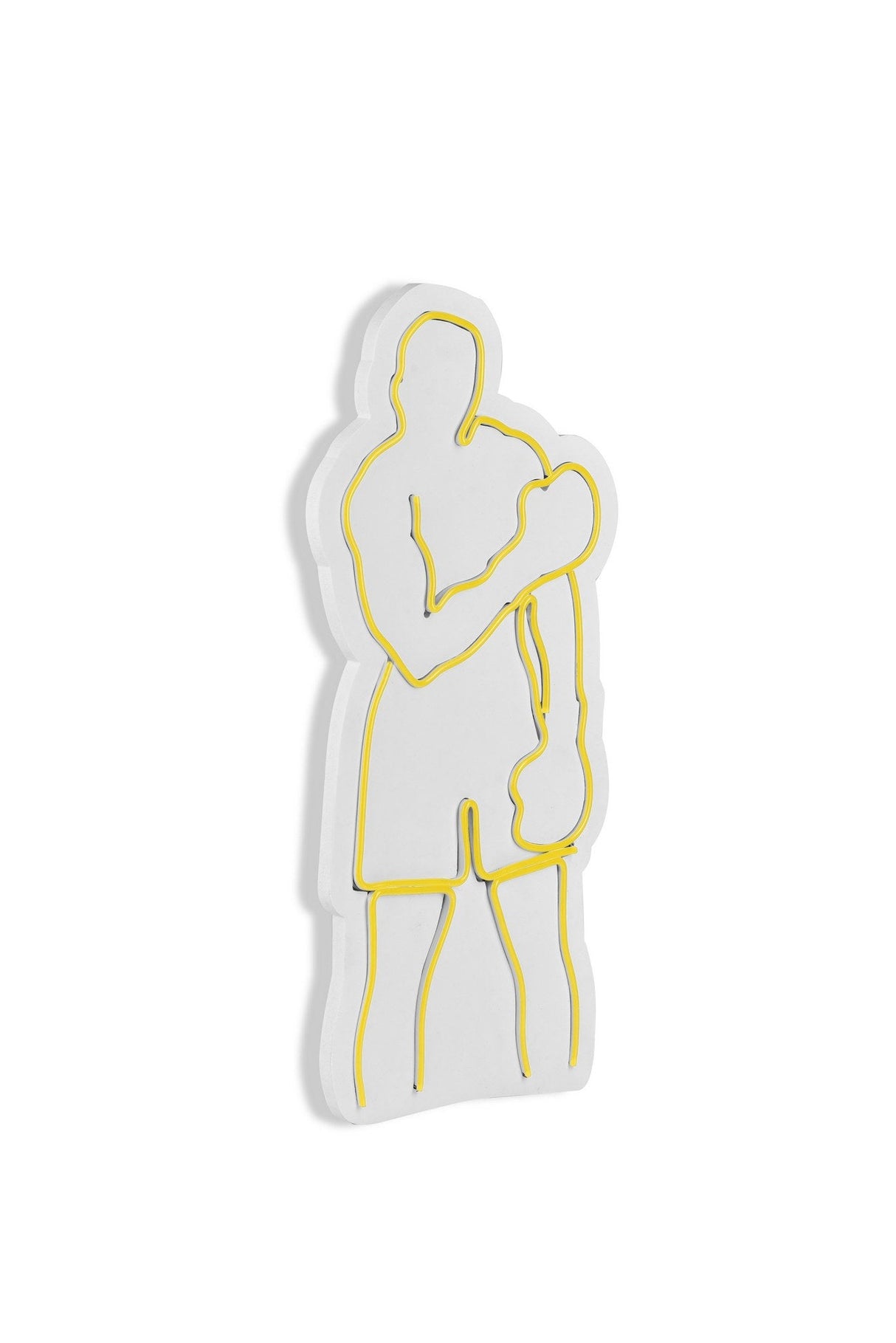 Lampă neon Muhammed Ali, Diverse culori, 28x60x2 cm - Galben | SKU: 395NGR2070 | Lampă neon Muhammed Ali, 28x60x2 cm, varianta Galben, produs pentru amenajarea locuinței, disponibil online în România la CasaMob