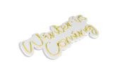 Lampă neon Winter is Coming, Diverse culori, 52x28x2 cm - Galben | SKU: 395NGR2099 | Lampă neon Winter is Coming, 52x28x2 cm, varianta Galben, produs pentru amenajarea locuinței, disponibil online în România la CasaMob