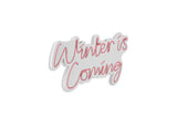 Lampă neon Winter is Coming, Diverse culori, 52x28x2 cm - Roz | SKU: 395NGR2101 | Lampă neon Winter is Coming, 52x28x2 cm, varianta Roz, produs pentru amenajarea locuinței, disponibil online în România la CasaMob