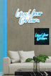 Albastru | SKU: 395NGR2128 | Lampă neon Live Your Dream, 30x53x2 cm, varianta Albastru, produs pentru amenajarea locuinței, disponibil online în România la CasaMob