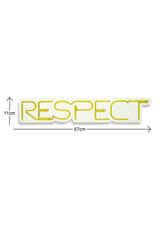 Lampă neon Respect, Diverse culori, 11x57x2 cm - Galben | SKU: 395NGR2142 | Lampă neon Respect, 11x57x2 cm, varianta Galben, produs pentru amenajarea locuinței, disponibil online în România la CasaMob