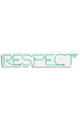 Lampă neon Respect, Diverse culori, 11x57x2 cm - Verde | SKU: 395NGR2202 | Lampă neon Respect, 11x57x2 cm, varianta Verde, produs pentru amenajarea locuinței, disponibil online în România la CasaMob