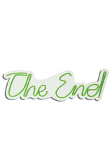 Lampă neon The End, Diverse culori, 16x50x2 cm - Verde | SKU: 395NGR2210 | Lampă neon The End, 16x50x2 cm, varianta Verde, produs pentru amenajarea locuinței, disponibil online în România la CasaMob