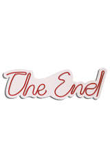 Lampă neon The End, Diverse culori, 16x50x2 cm - Roșu | SKU: 395NGR2208 | Lampă neon The End, 16x50x2 cm, varianta Roșu, produs pentru amenajarea locuinței, disponibil online în România la CasaMob