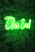 Verde | SKU: 395NGR2210 | Lampă neon The End, 16x50x2 cm, varianta Verde, produs pentru amenajarea locuinței, disponibil online în România la CasaMob