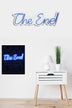 Albastru | SKU: 395NGR2209 | Lampă neon The End, 16x50x2 cm, varianta Albastru, produs pentru amenajarea locuinței, disponibil online în România la CasaMob