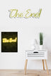 Galben | SKU: 395NGR2211 | Lampă neon The End, 16x50x2 cm, varianta Galben, produs pentru amenajarea locuinței, disponibil online în România la CasaMob