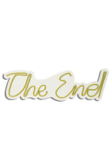 Lampă neon The End, Diverse culori, 16x50x2 cm - Galben | SKU: 395NGR2211 | Lampă neon The End, 16x50x2 cm, varianta Galben, produs pentru amenajarea locuinței, disponibil online în România la CasaMob