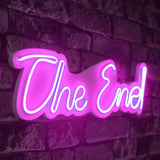 Lampă neon The End, Diverse culori, 16x50x2 cm - Roz | SKU: 395NGR2212 | Lampă neon The End, 16x50x2 cm, varianta Roz, produs pentru amenajarea locuinței, disponibil online în România la CasaMob