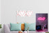 Roz | SKU: 395NGR2228 | Lampă neon Tic Tac Toe XoXo, 18x46x2 cm, varianta Roz, produs pentru amenajarea locuinței, disponibil online în România la CasaMob