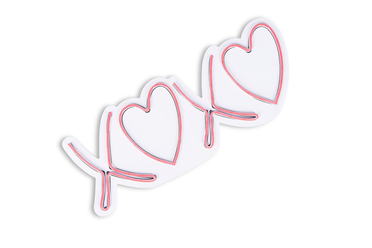 Lampă neon Tic Tac Toe XoXo, Diverse culori, 18x46x2 cm - Roz | SKU: 395NGR2228 | Lampă neon Tic Tac Toe XoXo, 18x46x2 cm, varianta Roz, produs pentru amenajarea locuinței, disponibil online în România la CasaMob