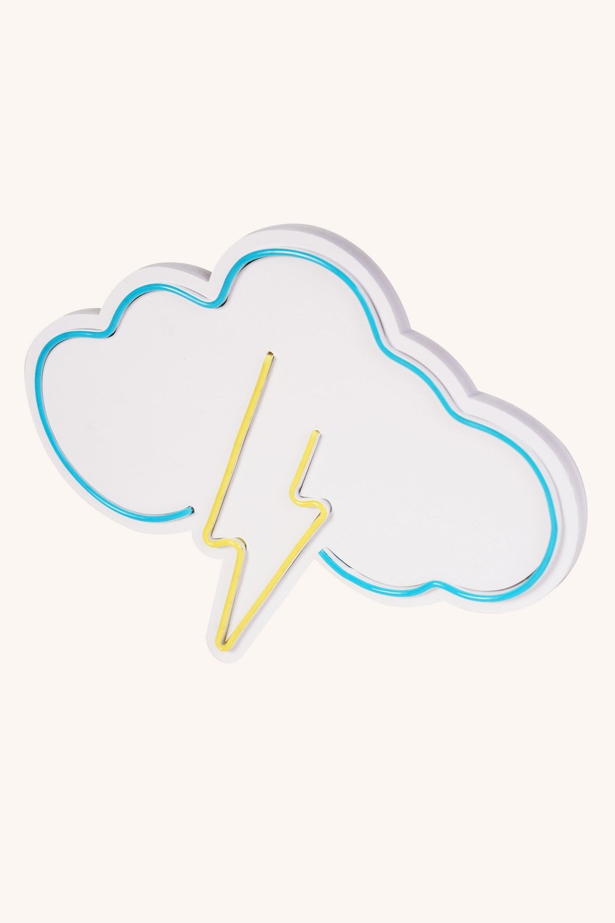 Lampă neon Thunder Storm, Diverse culori, Diverse dimensiuni - Albastru - Galben - 45x35x3 cm | SKU: 395NGR2395 | Lampă neon Thunder Storm, varianta Albastru - Galben - 45x35x3 cm, produs pentru amenajarea locuinței, disponibil online în România la CasaMob