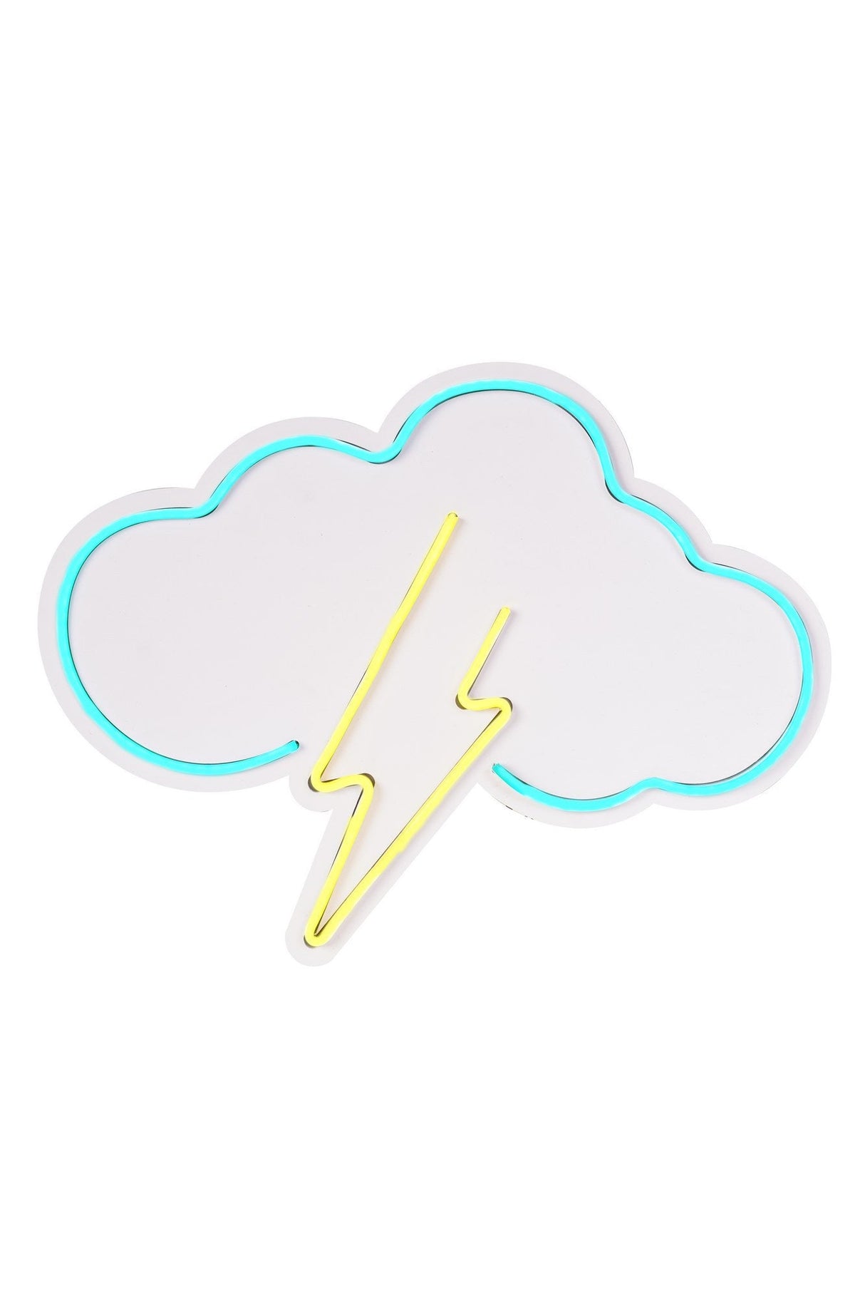 Lampă neon Thunder Storm, Diverse culori, Diverse dimensiuni - Albastru - Galben - 45x35x3 cm | SKU: 395NGR2395 | Lampă neon Thunder Storm, varianta Albastru - Galben - 45x35x3 cm, produs pentru amenajarea locuinței, disponibil online în România la CasaMob