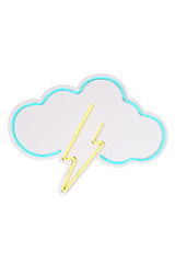 Lampă neon Thunder Storm, Diverse culori, Diverse dimensiuni - Albastru - Galben - 45x35x3 cm | SKU: 395NGR2395 | Lampă neon Thunder Storm, varianta Albastru - Galben - 45x35x3 cm, produs pentru amenajarea locuinței, disponibil online în România la CasaMob