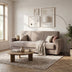 Bej | SKU: 3SBC/xx-SWG003 | Canapea extensibilă 3 locuri Valencia, cu ladă de depozitare, 220x68x90 cm, varianta Bej, produs pentru amenajarea locuinței, disponibil online în România la CasaMob
