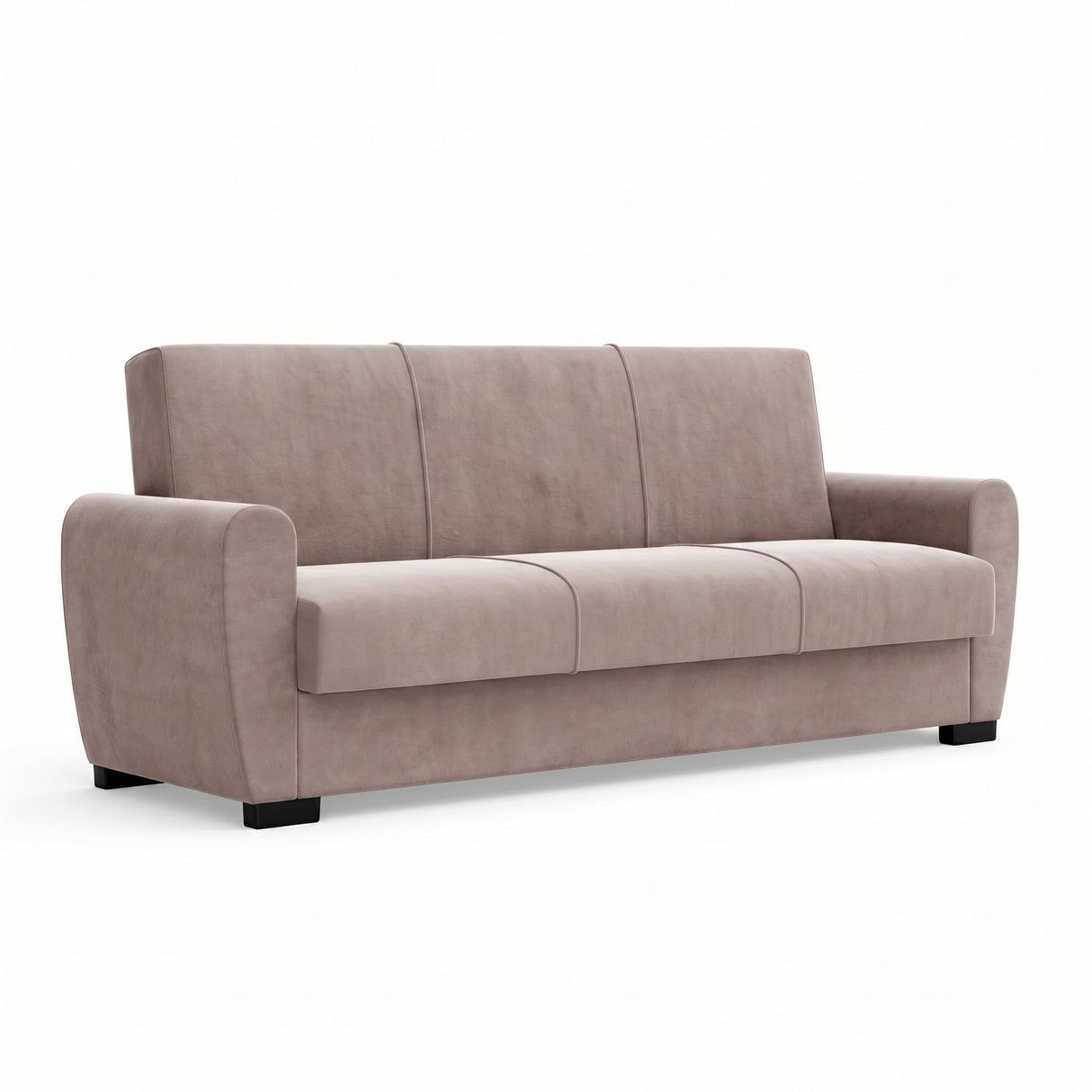 Canapea extensibilă 3 locuri Valencia, cu ladă de depozitare, Diverse culori, 220x68x90 cm - Bej | SKU: 3SBC/xx-SWG003 | Canapea extensibilă 3 locuri Valencia, cu ladă de depozitare, 220x68x90 cm, varianta Bej, produs pentru amenajarea locuinței, disponibil online în România la CasaMob