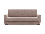 Canapea extensibilă 3 locuri Valencia, cu ladă de depozitare, Diverse culori, 220x68x90 cm - Bej | SKU: 3SBC/xx-SWG003 | Canapea extensibilă 3 locuri Valencia, cu ladă de depozitare, 220x68x90 cm, varianta Bej, produs pentru amenajarea locuinței, disponibil online în România la CasaMob