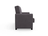 Canapea extensibilă 3 locuri Valencia, cu ladă de depozitare, Diverse culori, 220x68x90 cm - Gri închis | SKU: 3SBC/xx-SWG019 | Canapea extensibilă 3 locuri Valencia, cu ladă de depozitare, 220x68x90 cm, varianta Gri închis, produs pentru amenajarea locuinței, disponibil online în România la CasaMob