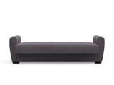 Canapea extensibilă 3 locuri Valencia, cu ladă de depozitare, Diverse culori, 220x68x90 cm - Gri închis | SKU: 3SBC/xx-SWG019 | Canapea extensibilă 3 locuri Valencia, cu ladă de depozitare, 220x68x90 cm, varianta Gri închis, produs pentru amenajarea locuinței, disponibil online în România la CasaMob