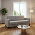 Gri deschis | SKU: 3SBC/xx-TW019 | Canapea extensibila 3 locuri Salonika, cu lada de depozitare, 215x70x95 cm, varianta Gri deschis, produs pentru amenajarea locuinței, disponibil online în România la CasaMob