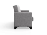 Canapea extensibila 3 locuri Salonika, cu lada de depozitare, Diverse culori, 215x70x95 cm - Gri deschis | SKU: 3SBC/xx-TW019 | Canapea extensibila 3 locuri Salonika, cu lada de depozitare, 215x70x95 cm, varianta Gri deschis, produs pentru amenajarea locuinței, disponibil online în România la CasaMob