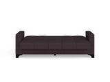 Canapea extensibila 3 locuri Salonika, cu lada de depozitare, Diverse culori, 215x70x95 cm - Gri închis | SKU: 3SBC/xx-TW022 | Canapea extensibila 3 locuri Salonika, cu lada de depozitare, 215x70x95 cm, varianta Gri închis, produs pentru amenajarea locuinței, disponibil online în România la CasaMob