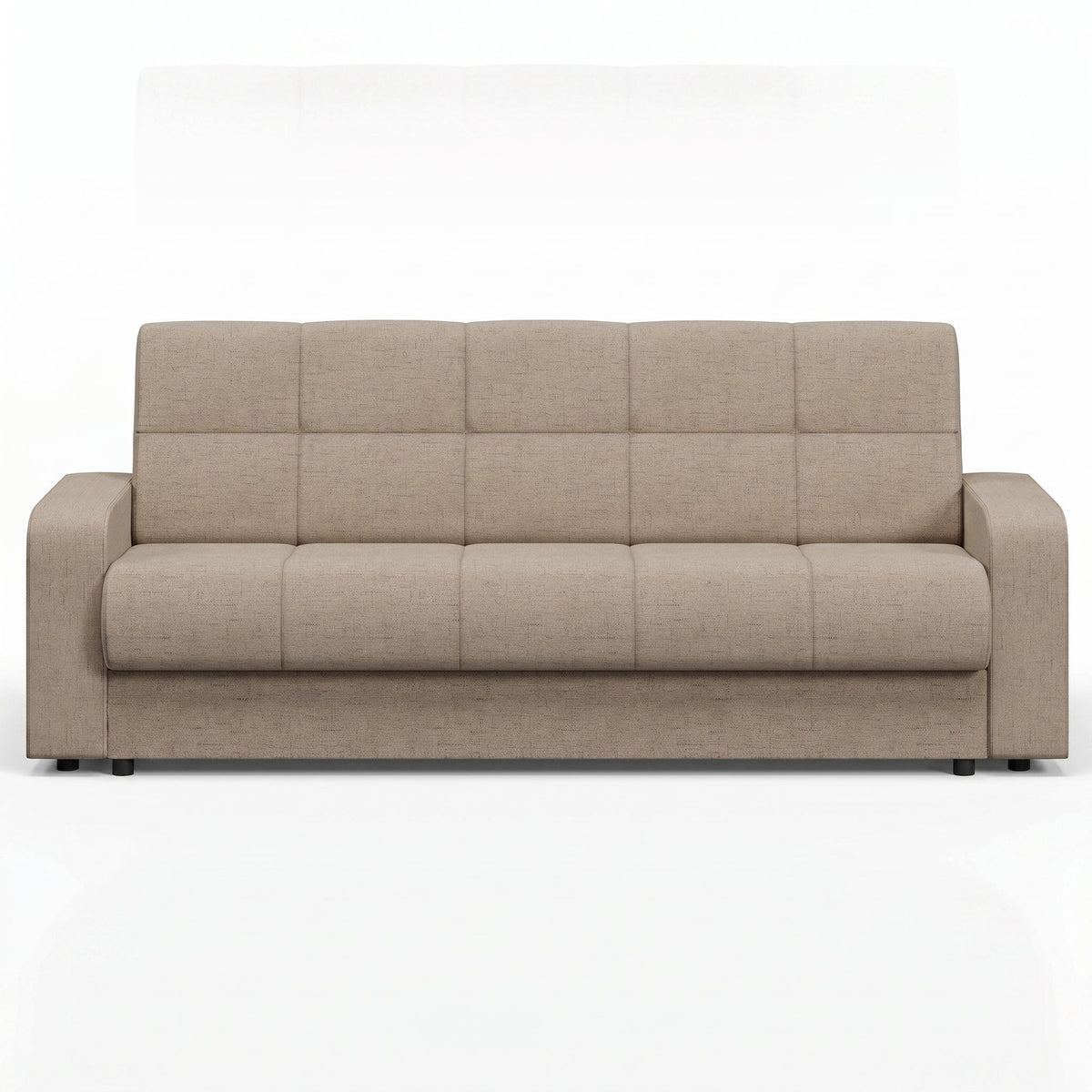 Bej | SKU: 3SBC/xx-YU031 | Canapea extensibilă 3 locuri Thassos, cu ladă de depozitare, 220x70x90 cm, varianta Bej, produs pentru amenajarea locuinței, disponibil online în România la CasaMob