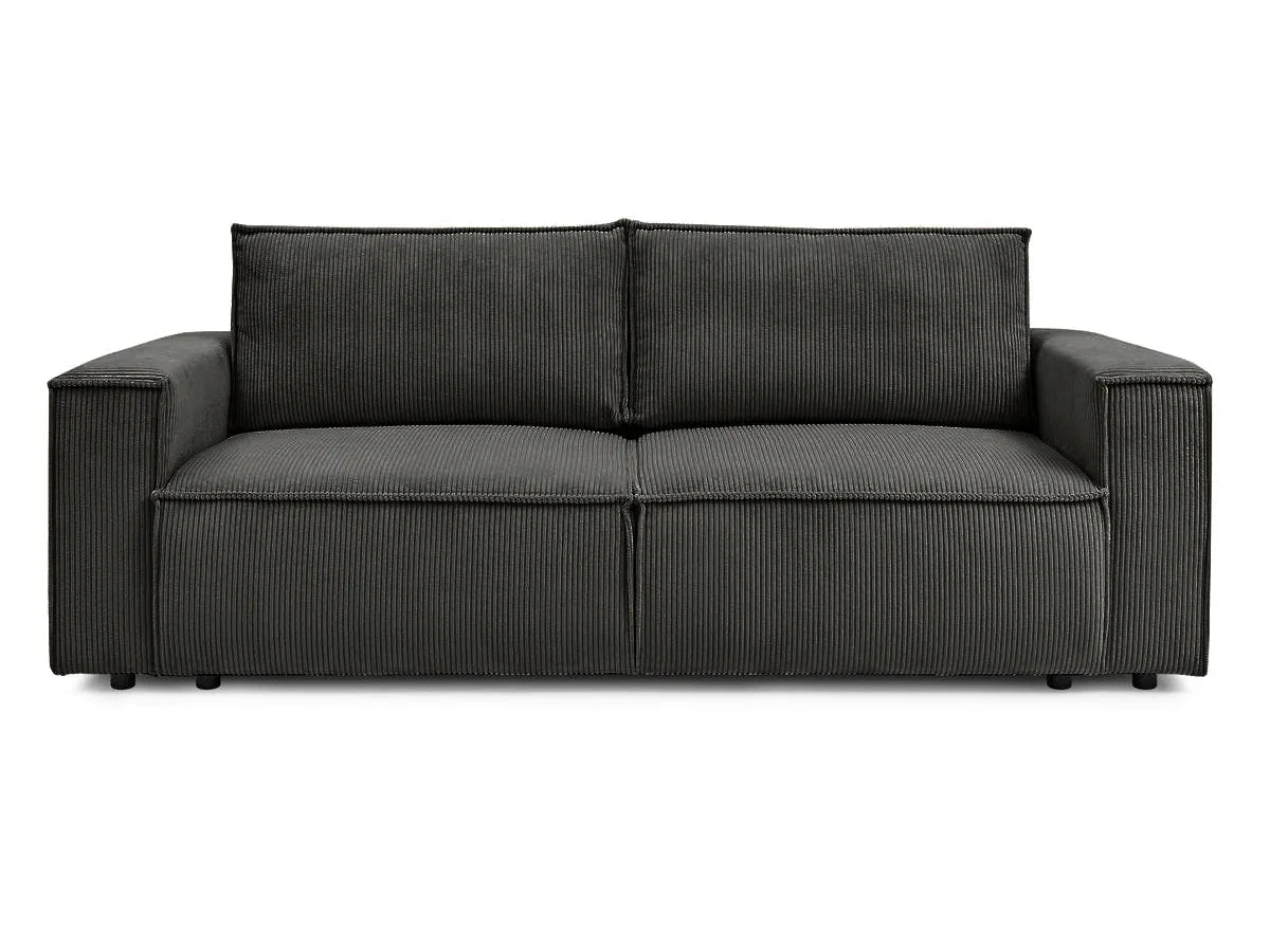 Canapea extensibilă cu depozitare Capri, 3 locuri, Diverse culori, 240x87x85 cm - Gri închis | SKU: 3SBD/FJ019 | Canapea extensibilă cu depozitare Capri, 3 locuri, 240x87x85 cm, varianta Gri închis, produs pentru amenajarea locuinței, disponibil online în România la CasaMob