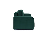 Canapea extensibilă 3 locuri cu depozitare Armando, Diverse culori, 230x92x90 cm - Verde | SKU: 3SBD/VEL010 | Canapea extensibilă 3 locuri cu depozitare Armando, 230x92x90 cm, varianta Verde, produs pentru amenajarea locuinței, disponibil online în România la CasaMob