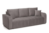 Canapea extensibilă 3 locuri cu depozitare Armando, Diverse culori, 230x92x90 cm - Verde | SKU: 3SBD/VEL010 | Canapea extensibilă 3 locuri cu depozitare Armando, 230x92x90 cm, varianta Verde, produs pentru amenajarea locuinței, disponibil online în România la CasaMob