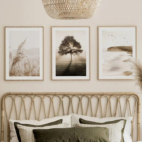 Tablou de perete cu rama Myrith , triptic, print digital, Stil Modern, Dimensiuni 33x2x48cm