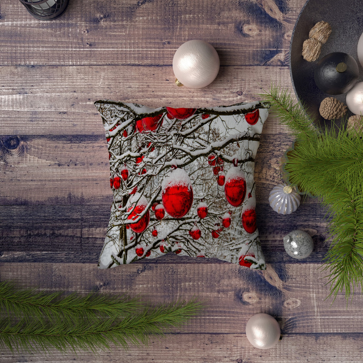 Pernă decorativă NYXMAS053, Multicolor, 43x43 cm