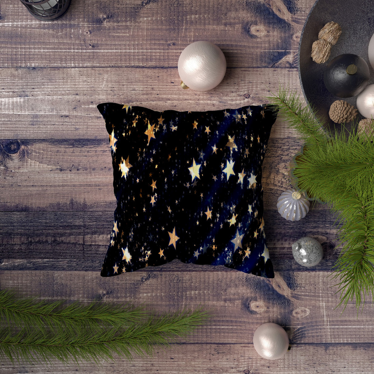 Pernă decorativă NYXMAS041, Multicolor, 43x43 cm