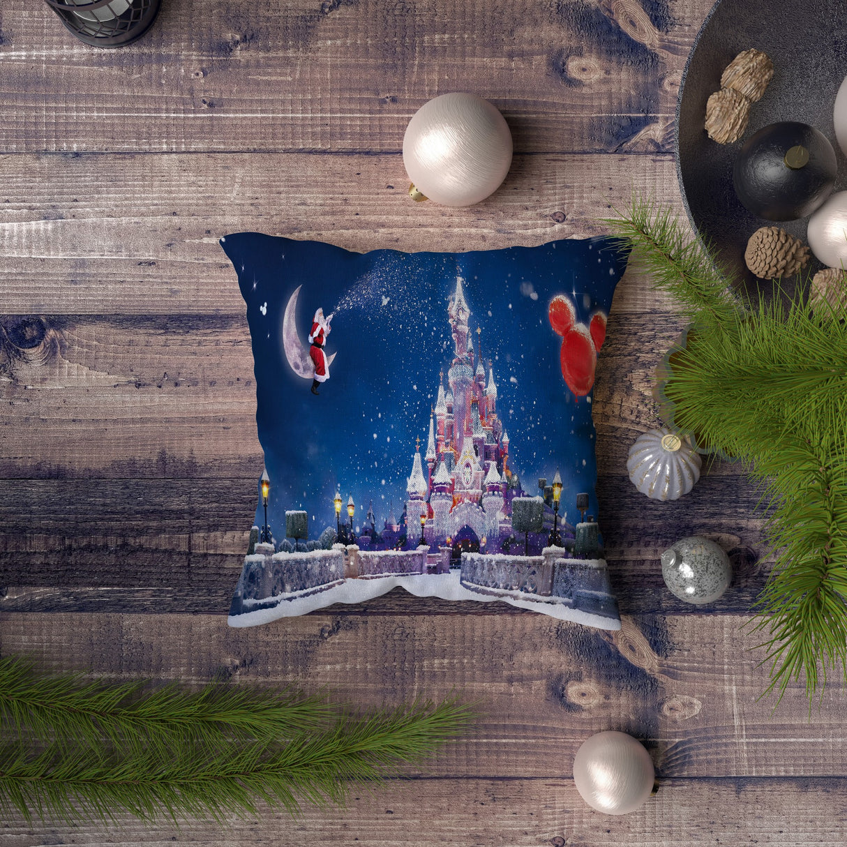 Pernă decorativă NYXMAS062, Multicolor, 43x43 cm
