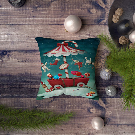 Pernă decorativă NYXMAS066, Multicolor, 43x43 cm
