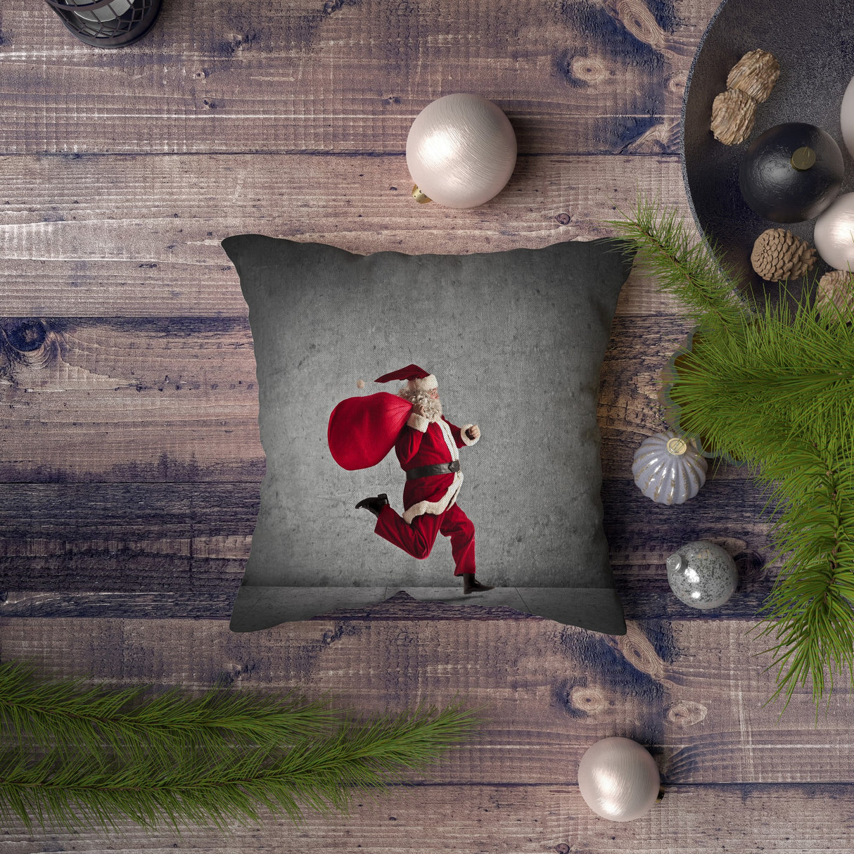 Pernă decorativă NYXMAS107, Multicolor, 43x43 cm